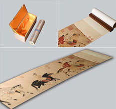 隆子馆藏书画复制博物馆书画复制服务